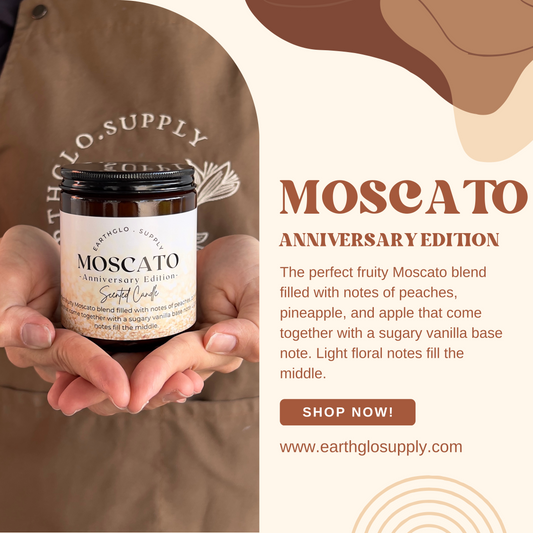 Moscato Soy Candle - Anniversary Edition