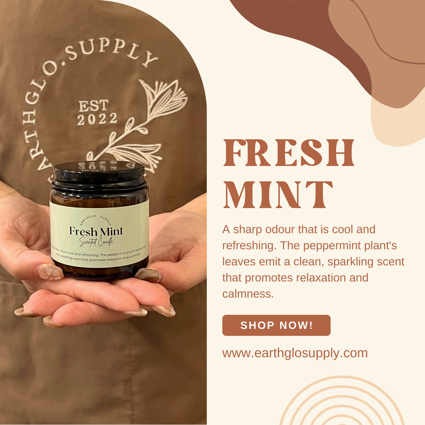 Fresh Mint Soy Candle