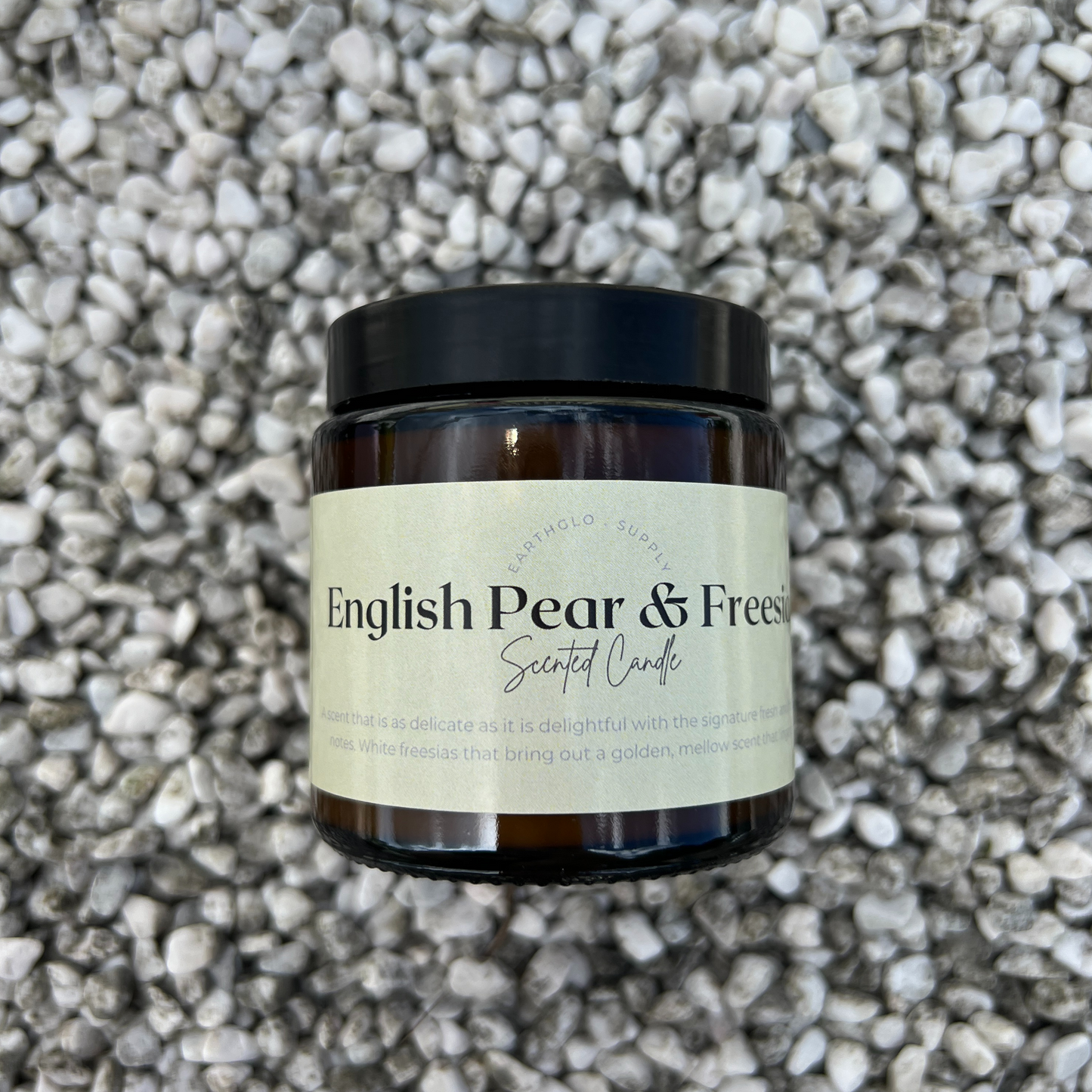 English Pear & Freesia Soy Candle