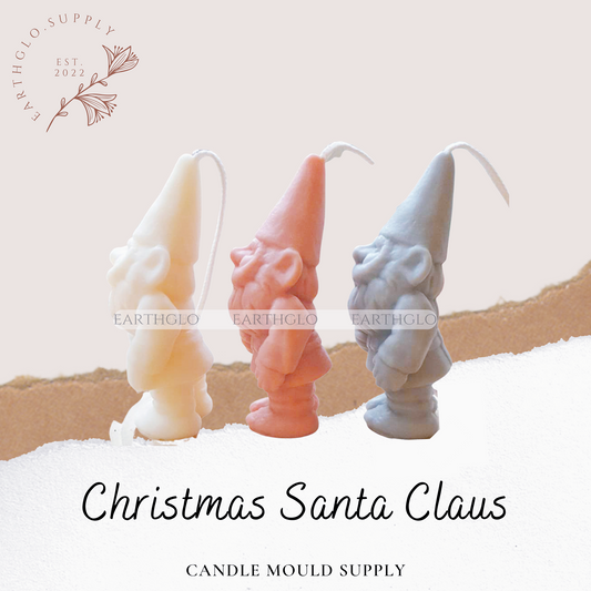 Christmas Santa Claus - Candle Mould