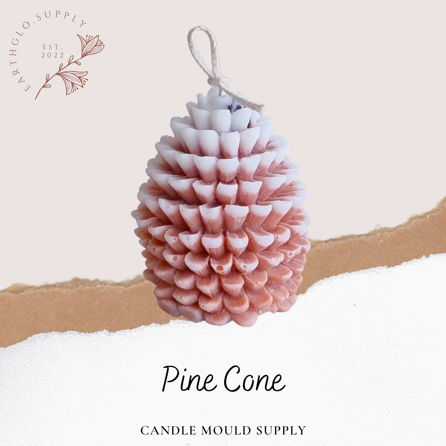 Pine Cone - Candle Mould