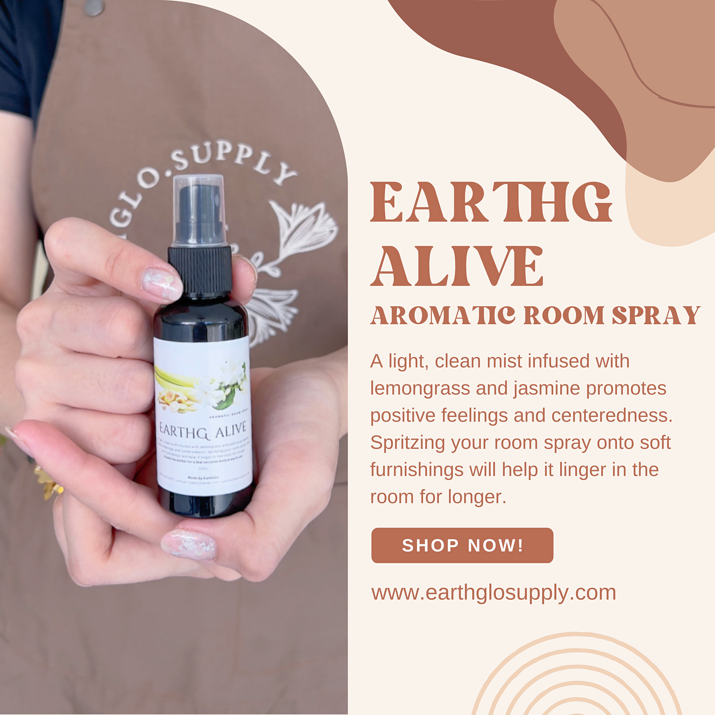 EarthG Alive - Aromatic Room Spray