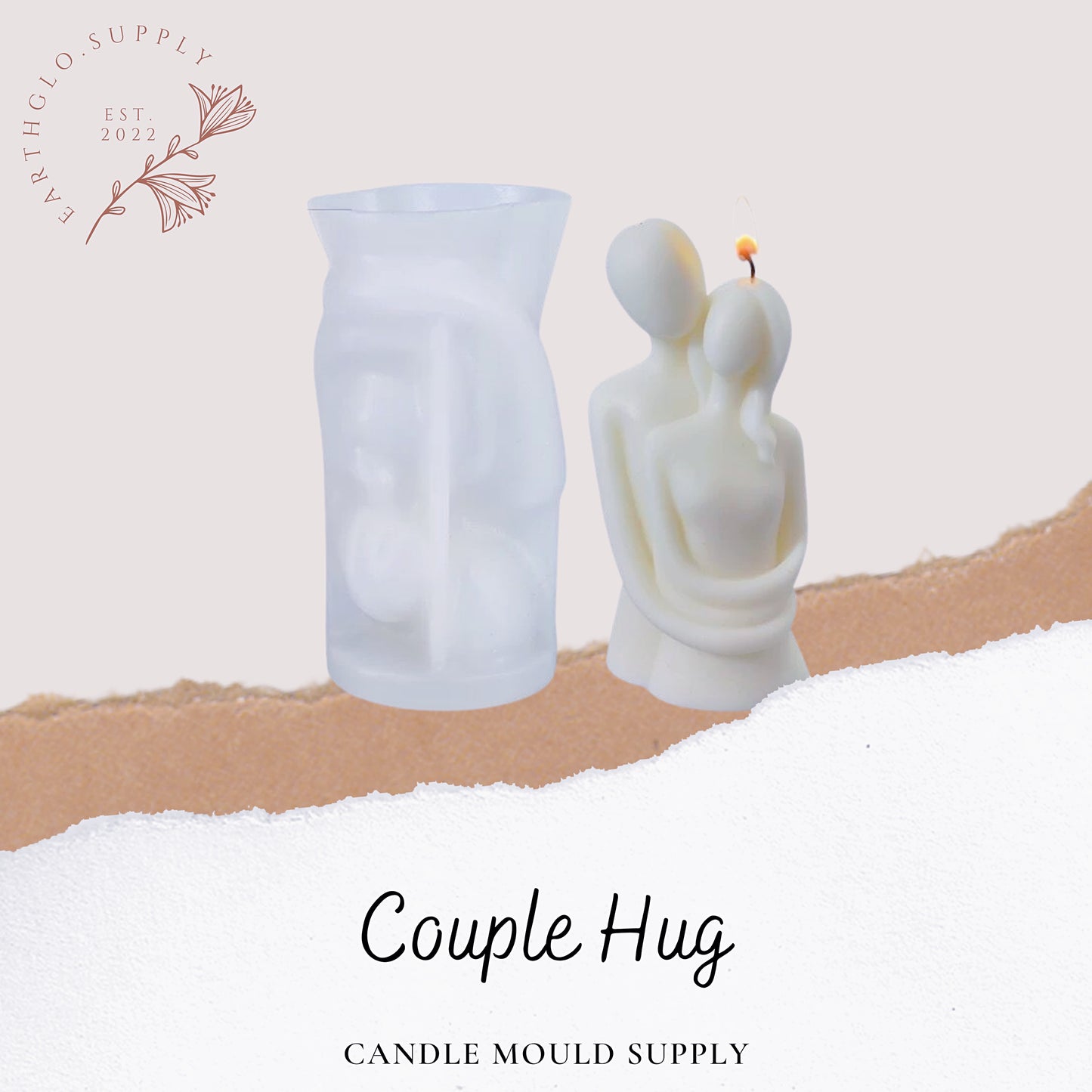 Couple Hug - Candle Mould