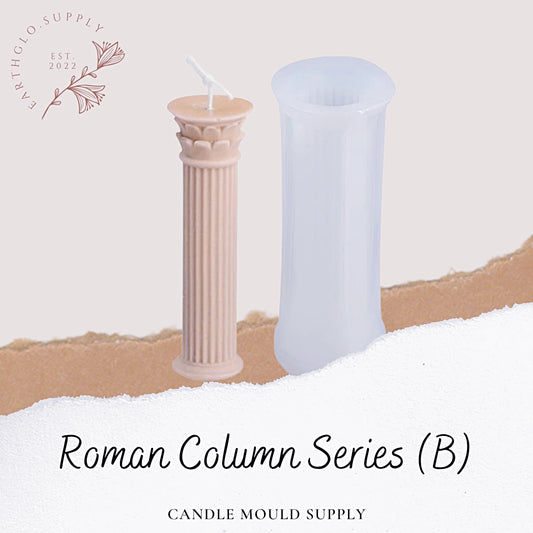 Roman Column Series (B) - Candle Mould