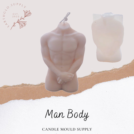 Man Body - Candle Mould