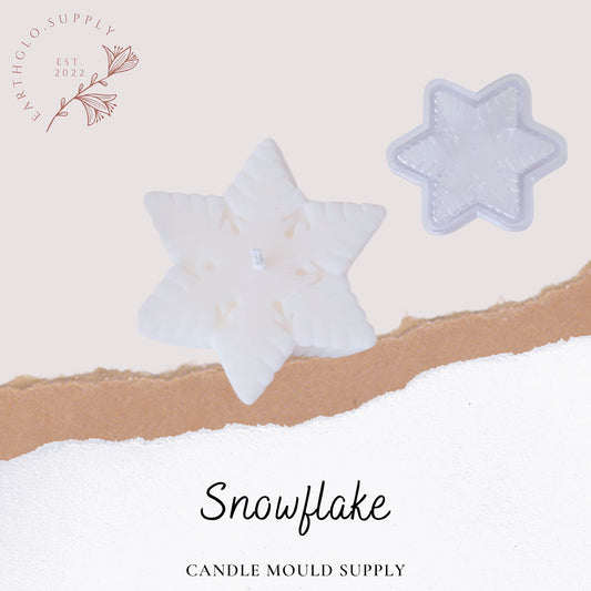 Snowflake - Candle Mould