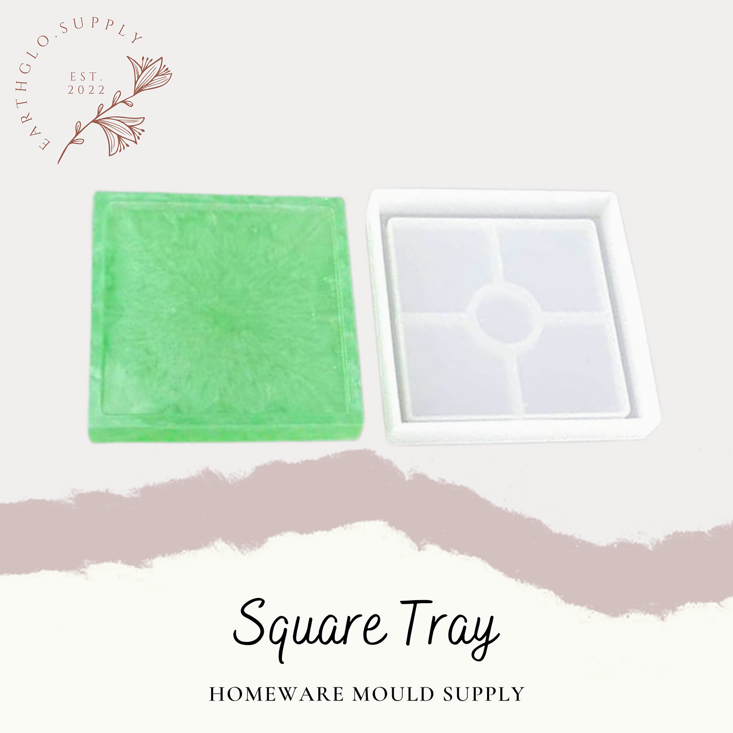 Square Tray (Large) - Homeware Mould