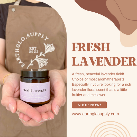 Fresh Lavender Soy Candle