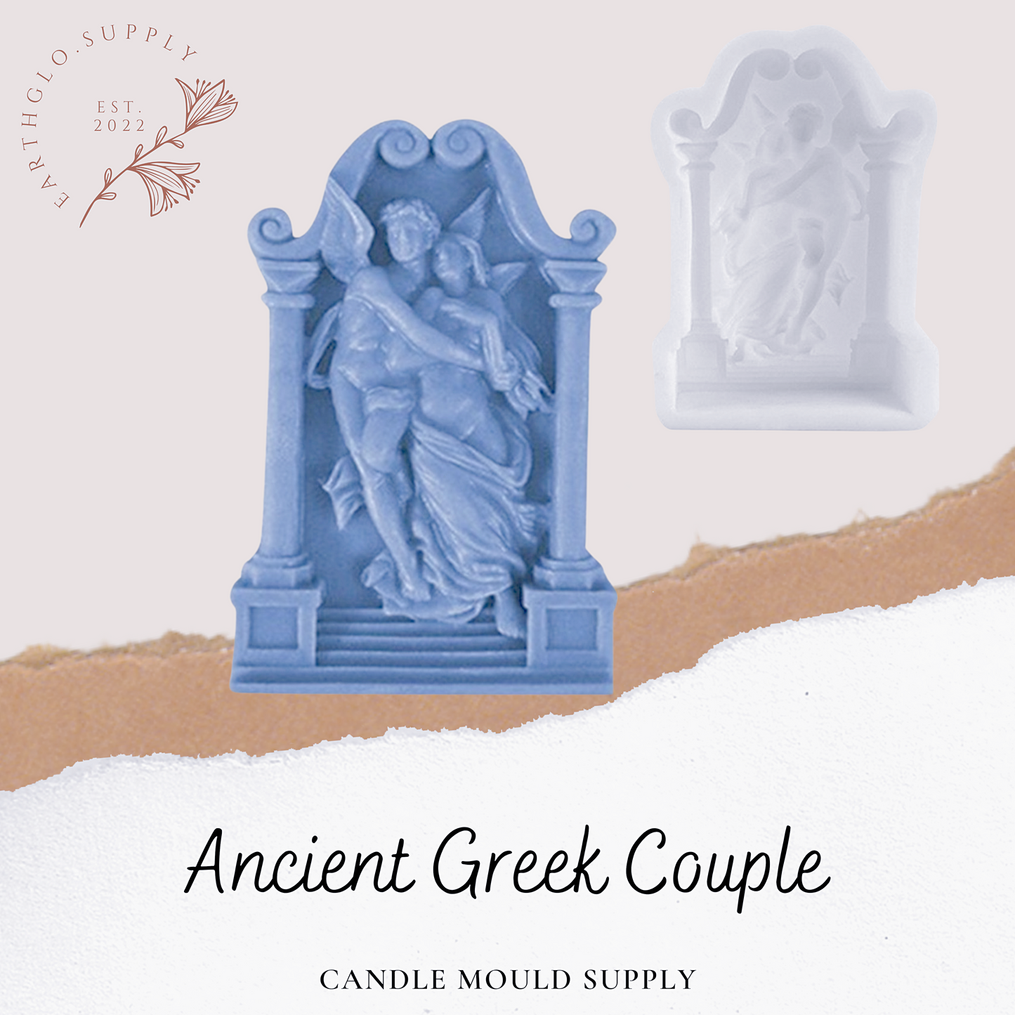 Ancient Greek Couple - Candle Mould