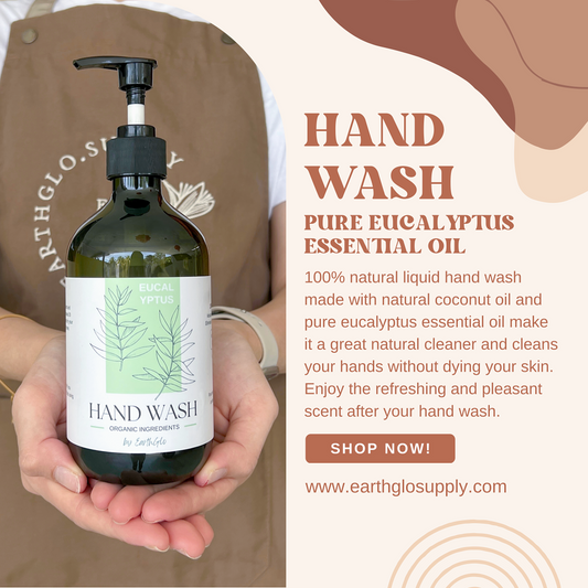 Organic Hand Wash (100% Eucalyptus Essential Oil)