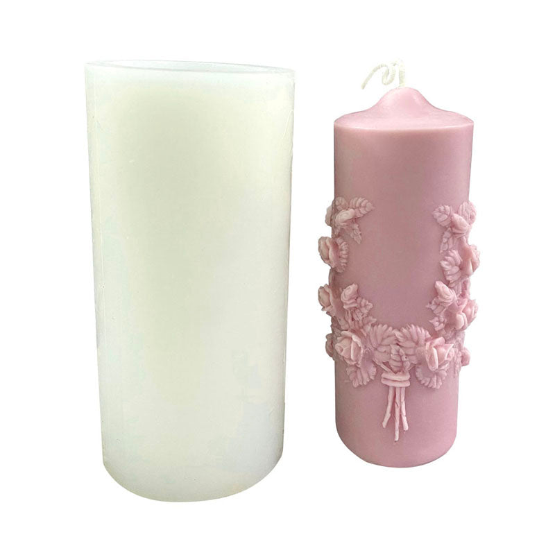 Retro Carved Column - Candle Mould