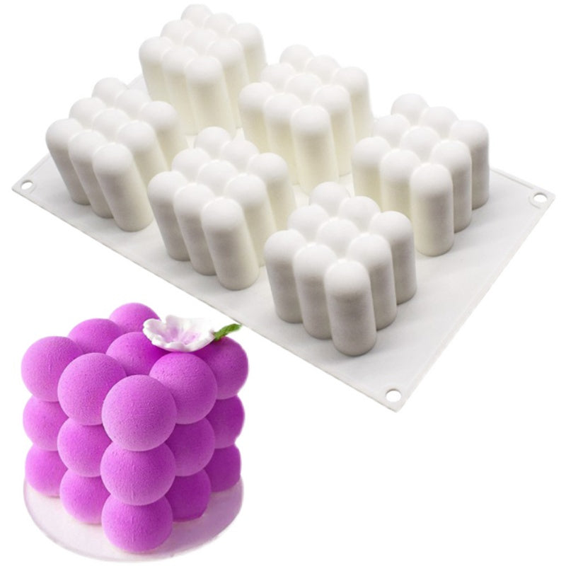 3 x 3 Magic Cube - Candle Mould