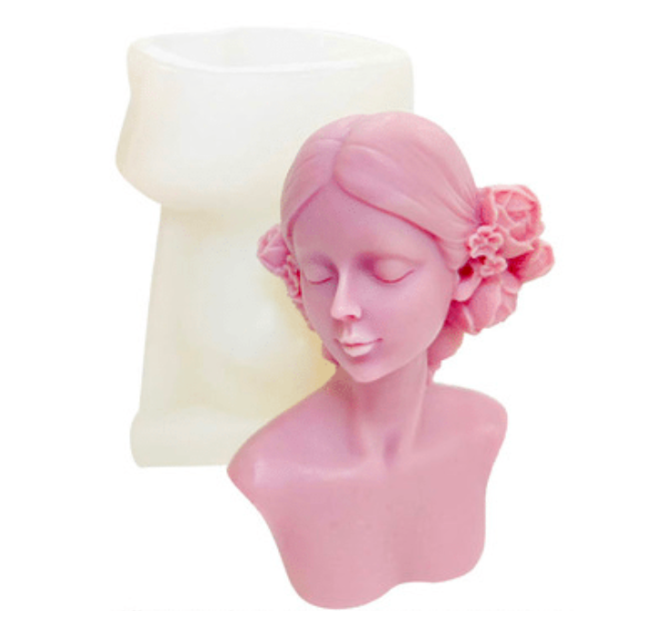 Blindfolded Girl - Candle Mould