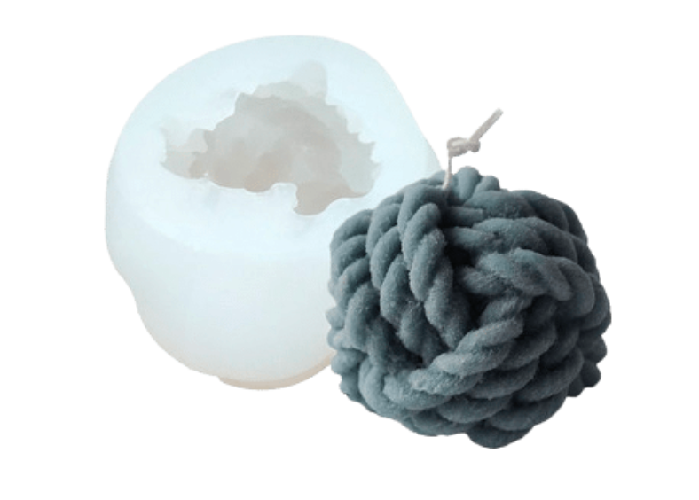 Woolen Ball - Candle Mould