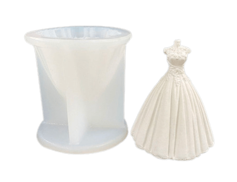 Wedding Dress - Candle Mould